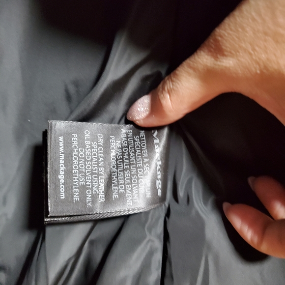 Women mackage jacket coat fur - Picture 10 of 15